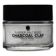 Load image into Gallery viewer, Charcoal Clay Masque -120g comes boxed with application brush (NEW packaging)