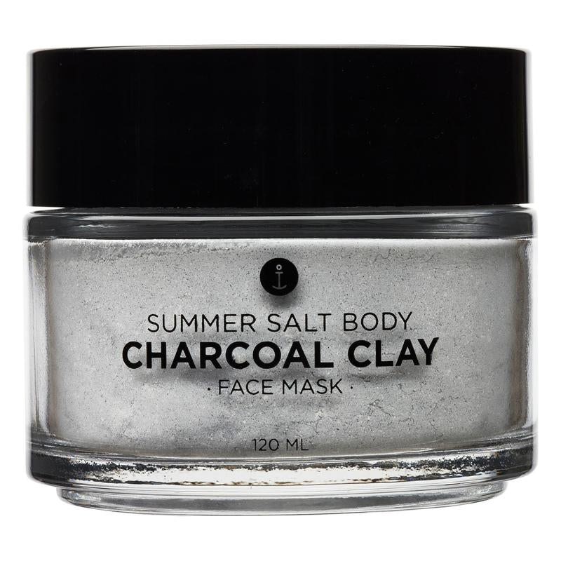 Charcoal Clay Masque -120g comes boxed with application brush (NEW packaging)